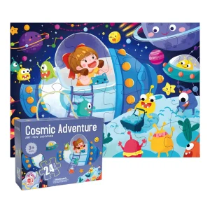 Rompecabezas Aventura Cósmica 24 Piezas