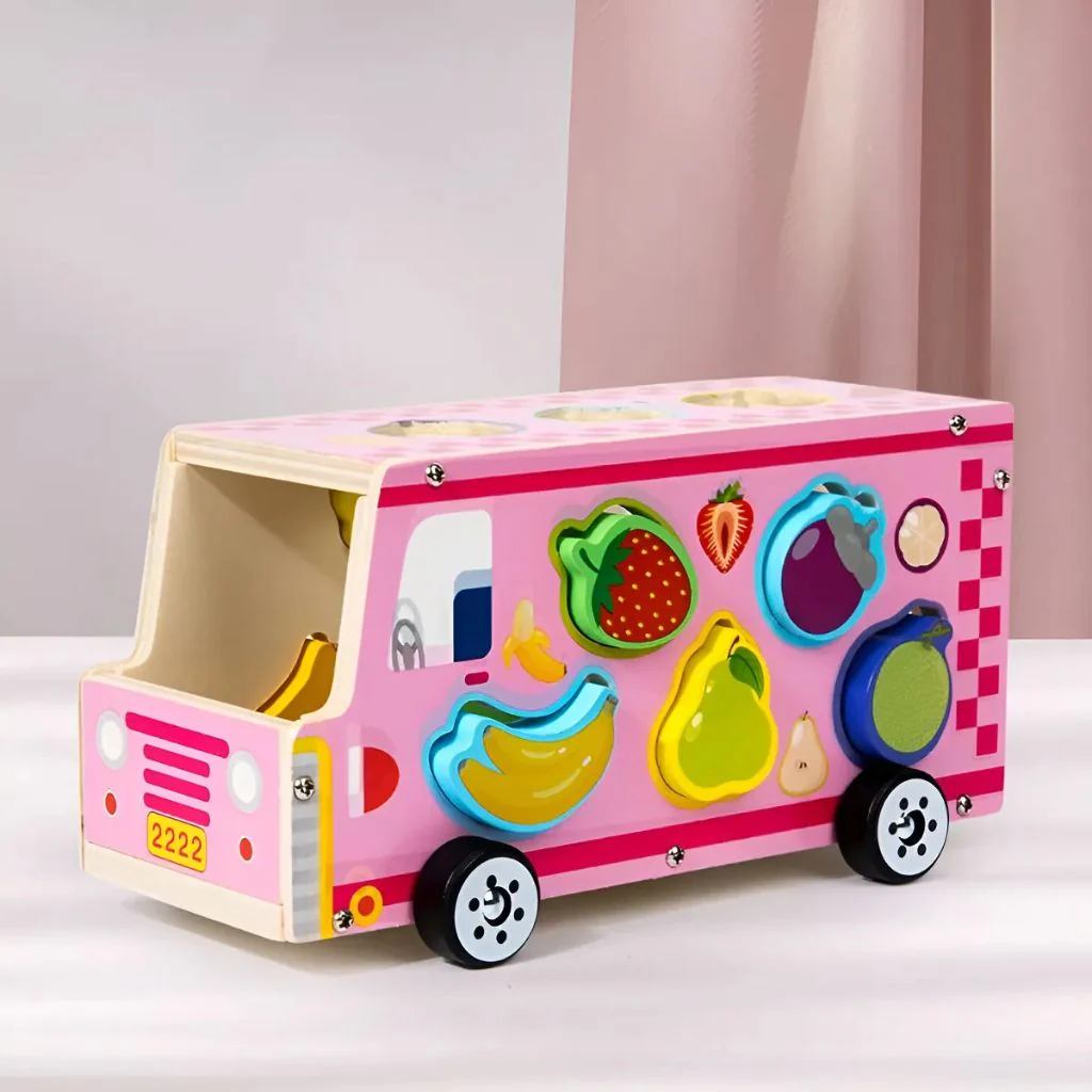 Camión de Frutas Didáctico de Madera