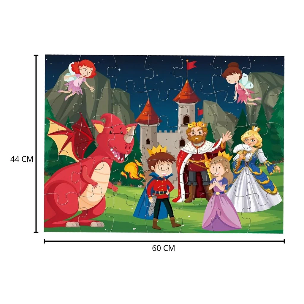 Rompecabezas Jumbo Cuento De Hadas 35 Piezas