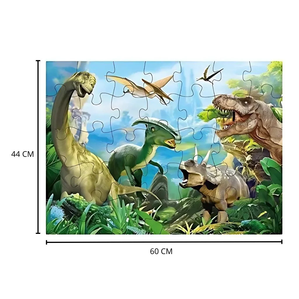 Rompecabezas Jumbo Dinosaurio 35 Piezas