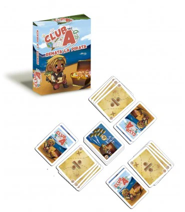Juego de cartas Renata la pirata. Club A- Átomo Games