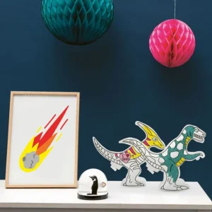 Juego para colorear e inflar - Dinos