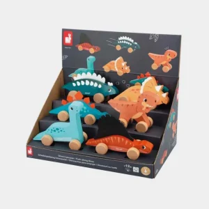 Dinosaurio madera para empujar- Janod