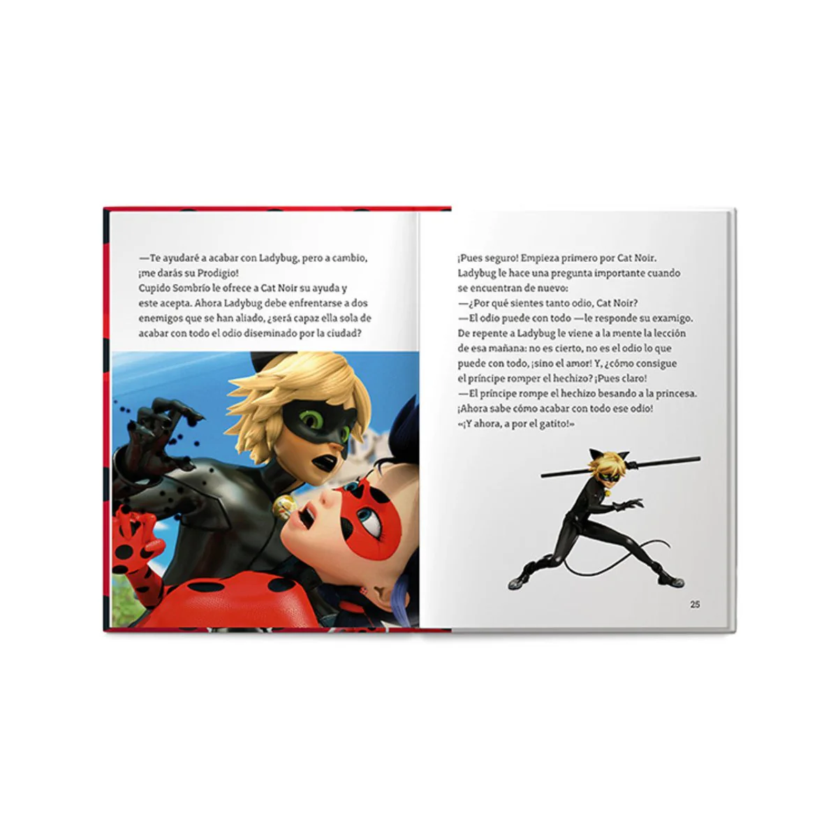 Libro sonoro – Las aventuras de Ladybug: Cupido Sombrío