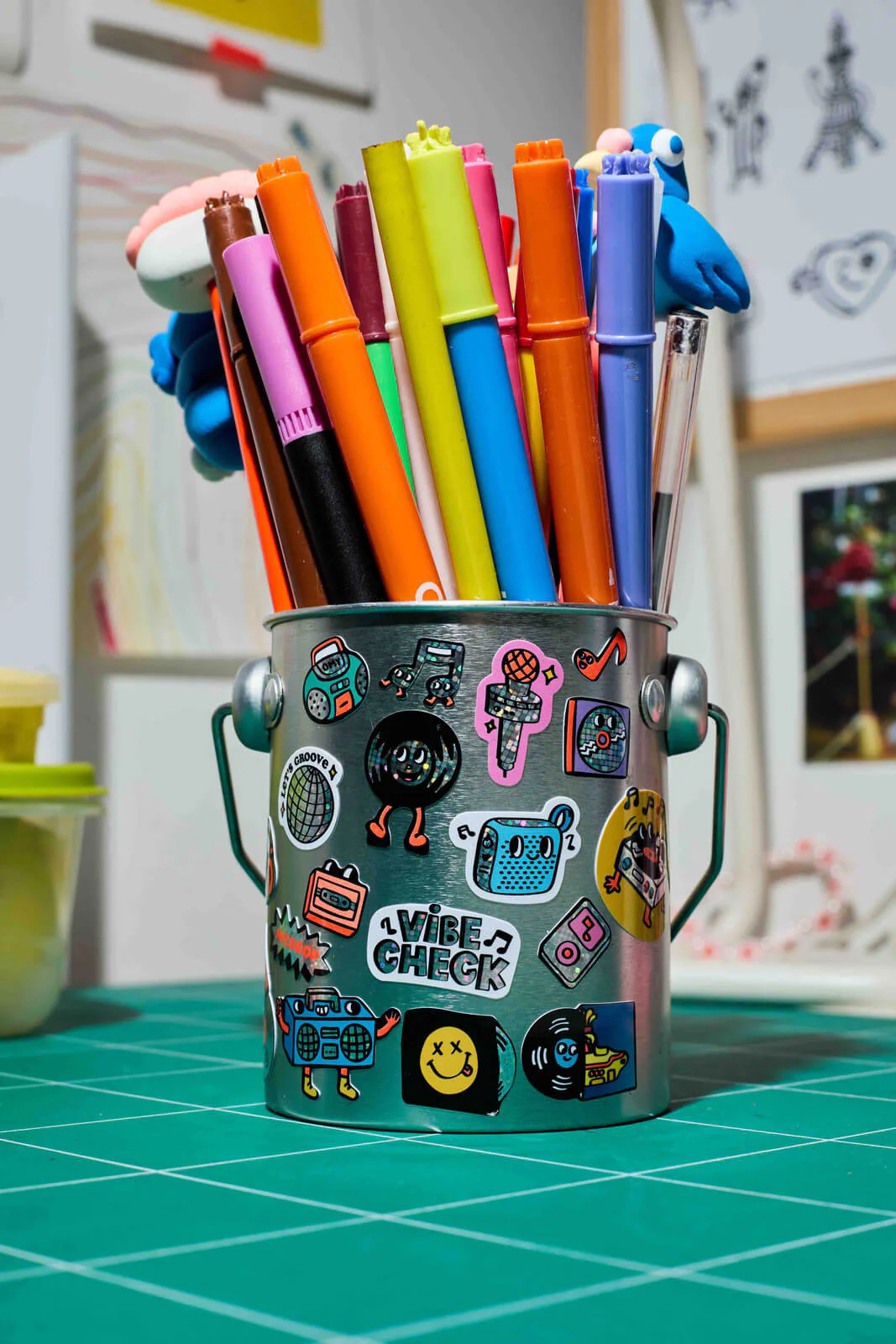 Pegatinas Fluorescentes - Boutique supermarket - Imagen 5