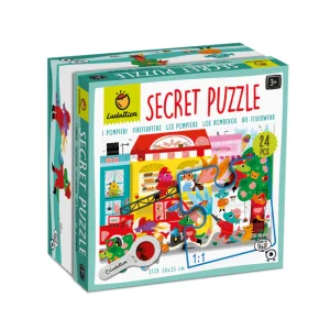 Secret Puzzle Bomberos- Ludattica